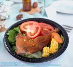 Reusable Plastic Plates, 9 Inch 150 Pack Food Grade Material BPA Free Black