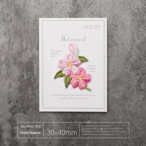 Wholesale Dreamy Cherry Blossom Iron-On Patches – Delicate Petal Texture, Lightweight &amp; Memory-Keeping Style from china suppliers
