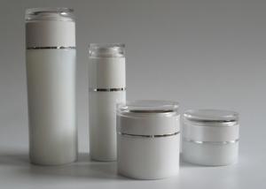 Wholesale 30g 50g 40ml Frosted White Empty Cosmetic Bottles For Skin Care Cream from china suppliers