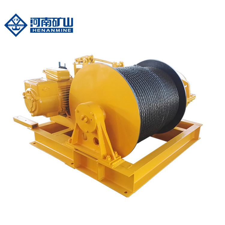 JK 1.6 M5 Electric Wire Rope Winch 415V For Tracton