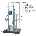 Leather Suitcase Handle Durability Testing Machine , Luggage Test Equipment