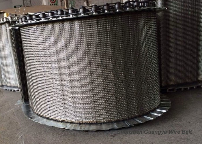314S 0.50m/min 3.0mm Wire Weave Conveyor Belt For Food Industry