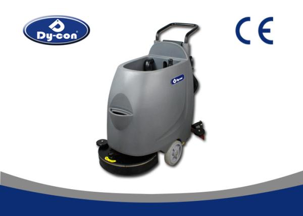 Huge Tank Manual Electric Floor Brush Scrubber Dryer Machine Unique Compact