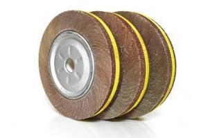Wholesale Sandpaper Flap Wheel 120 Grit Coated Abrasives 40mm-450mm Polishing Flap Disc from china suppliers
