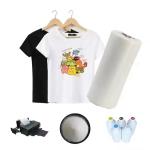 60cm Digital Printing DTF Heat Transfer PET Film DTF Printer Film Men Canvas