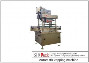 Wholesale 1.5KW Power Automatic Bottle Capping Machine High Speed 50 - 60 Bottles/min from china suppliers