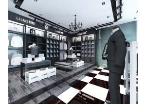Wholesale Commercial Retail Garment Shop Fittings High Grade Customized With Display Racks from china suppliers
