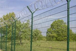 Wholesale Q195 Or Q235 Prison Barbed Wire Fence Anti Climb Security Fence from china suppliers
