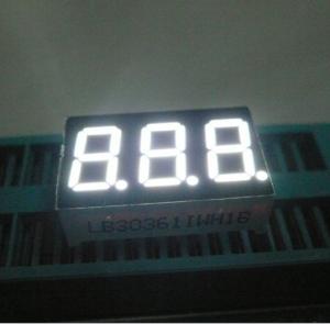 Wholesale Three Digit 7 Segment Led Display Pure White Small Seven Segment Display For Electronic Device from china suppliers