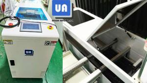Wholesale 700W 450*350 PCB Conveyor Single Shuttle Trolley 3-6 kg/cm2 Air supply from china suppliers