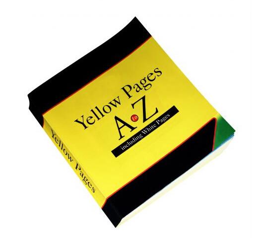 Wholesale cheap yellow page books, high quality yellow page book printing,