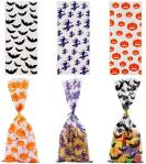 Small Valentine'S Day Halloween Cellophane Treat Bags