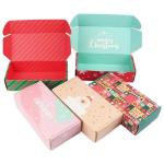 Folding Folded Shipping Custom Printed Christmas Gift Kraft Paper Corrugated