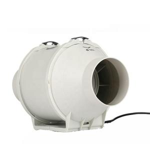Wholesale 162-252 Air Quantity 5 Inch Plastic Mixed Flow Inline Duct Fan for Powerful Ventilation from china suppliers