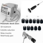 Shockwave Ultrasound Physiotherapy Machine For Body Pain Relief