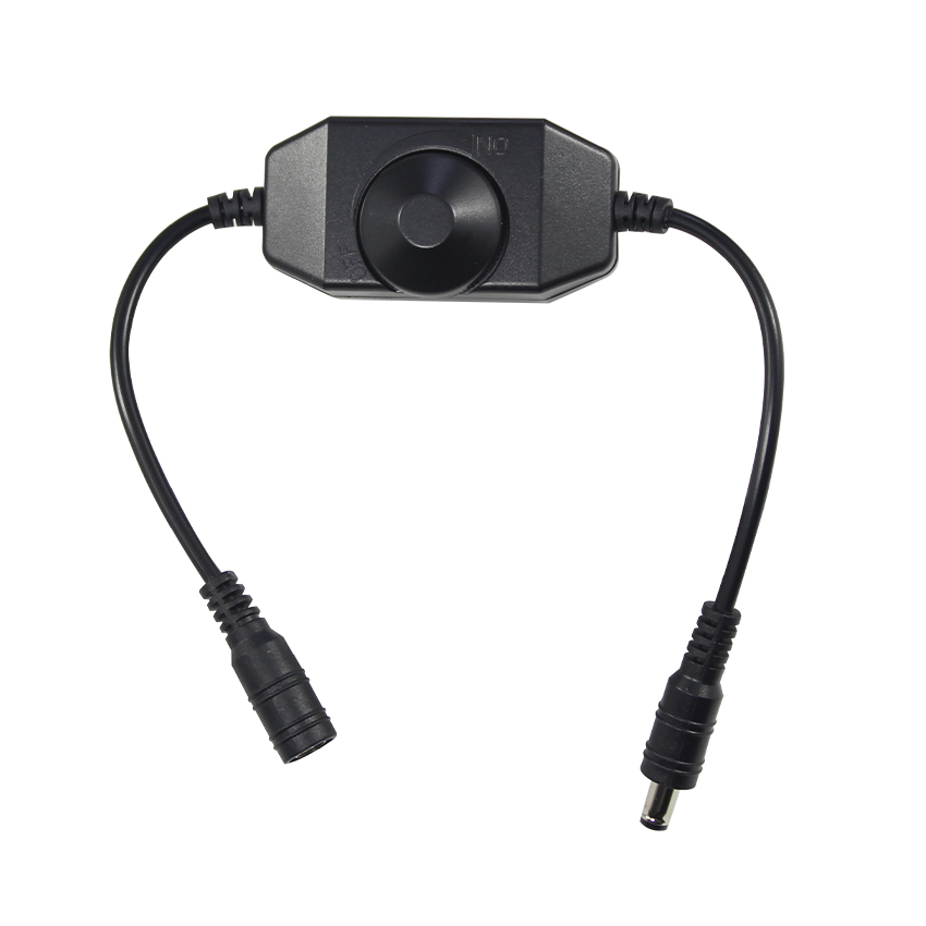 Male Plug Switch Connector Adaptor DC Extension Cable DC Power Cord IP11