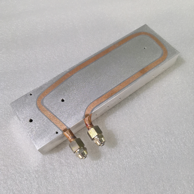 Anticorrosive Lasers Tubed Cold Plate , Aluminum Liquid Cooling Heat Sink