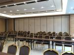 Acoustic Folding Partition Wall Width 500-1228Mm Class A Fire Rating
