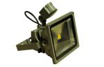 IP65 Ra 80 Sensor Waterproof LED Flood Light 30 Watt 2310lm Commercial Lighting