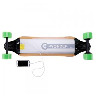 China Remote Control Adult Electric Skateboard 4 Wheel With 360w DC Brushless Motor on sale