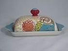 supply ceramic butter dish with cover made in china for export with good price