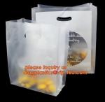 100% Biodegradable Hdpe/Ldpe Die Cut Patch Handle Personalized Color Printed
