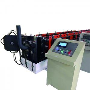China JCX Rain Gutter Roll Forming Machine 10-15m/min 0.5-0.8mm Thickness on sale