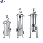 7x40" multi cartridges stainless steel housings SS304 water tank cartridge