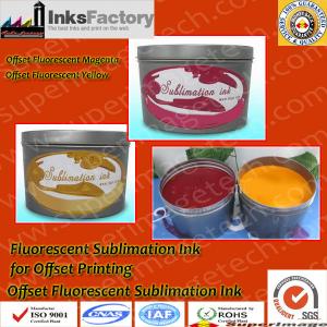 Fluorescent Sublimation Ink for Offset Printing