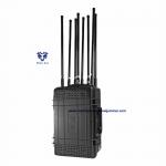 Portable Wifi Signal Jammer 5.2G 5.8G Wifi Rubber Antennas 500m Jamming Range