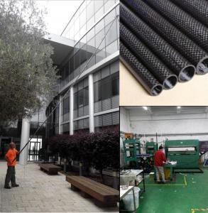 Wholesale Light weight carbon fiber  telescopic pole for window cleaning pole   and water fed pole from china suppliers