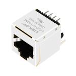JXD2-0Z14NL RJ45 Vertical Magnetics Jack Industrial Top Entry Single Port
