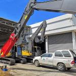 Excavator Shears With Wear Resistance Steel For Scrap Cars, Ship Breaking
