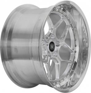 Wholesale Polished Hyper Silver 2 Piece Forged Wheels 21 Inches Audi Rs6 from china suppliers