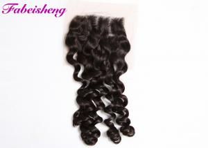 Wholesale Brazilian Curly Weave 4x4 Lace Closure 8 - 30 Inch Hair Extensions from china suppliers