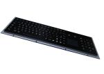 Liquid Proof Industrial Touchpad Keyboard 20mA IP65 Electrophoretic Black