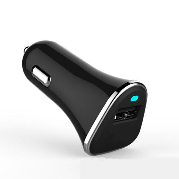 Metal QC3.0 Multi Cell Phone Car Charger , Usb Cigarette Lighter Adapter With