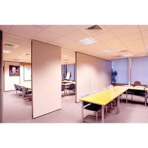 Soundproof Sliding Movable Partition Wall 68CM Thickness Customized