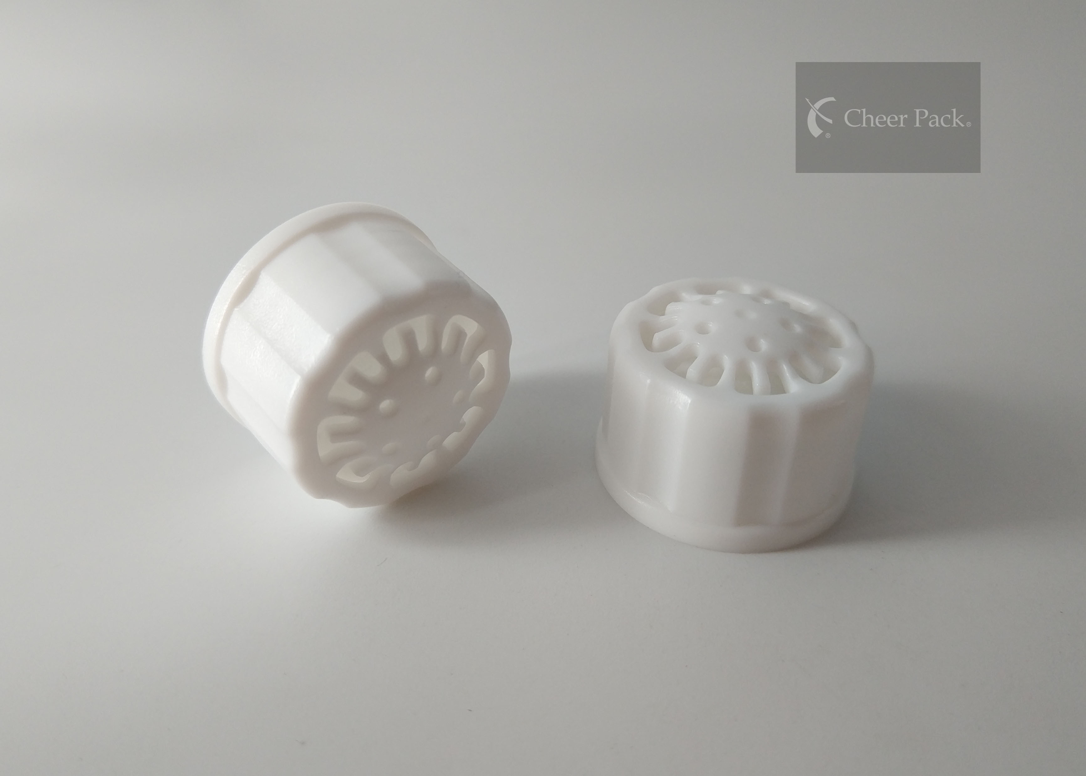 Breathable Nozzle Plastic Spout Caps 18mm Outer Dia For Liquid Pouch Bag