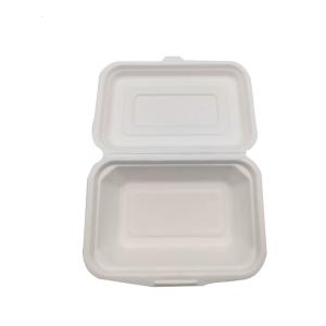 Wholesale Single Compartment Biodegradable Clamshell Box Disposable 8in 9 Inch from china suppliers