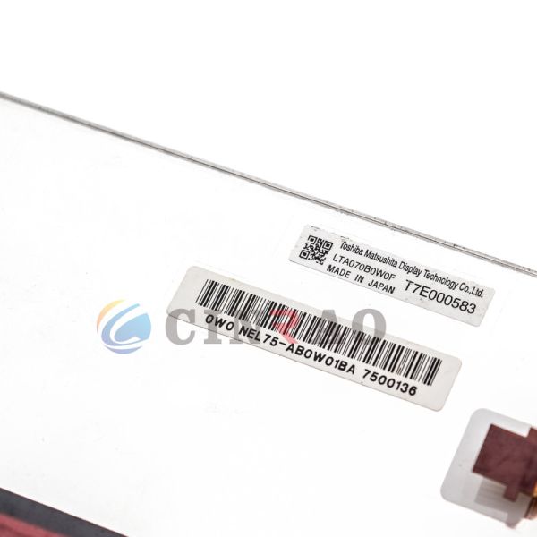 7.0 INCH TFT LCD Display Screen Toshiba LTA070B0W0F For Car Auto Parts Replacement