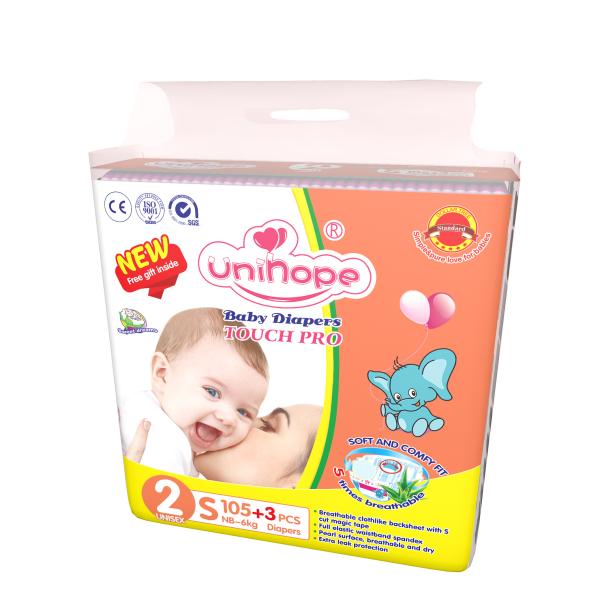 Babies' Best Choice Fluff Pulp Baby Diaper with Dubai Fashion and Reusable