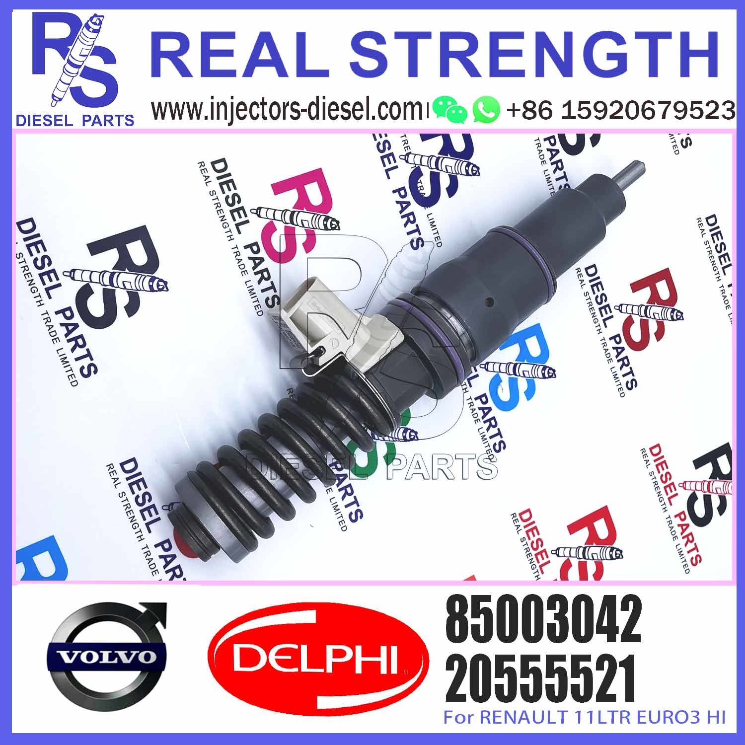 New Common Rail Diesel Fuel Injector 7485003949 21028880 85003042 for Engine Parts