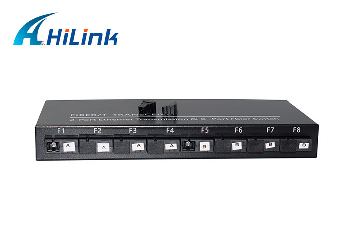 Simplex / Duplex Fiber Media Converter , SFP Media Converter Single Mode Fiber To Rj45