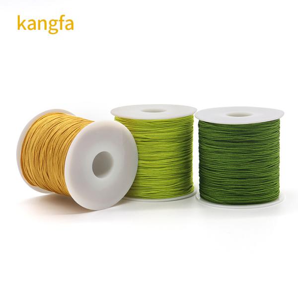 Nylon Braided Rope for Kumihimo Macrame Bracelet Chinese Knot Jewelry Making 1mm