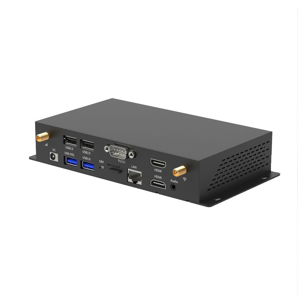 High Performance Media Player Rockchip RK3568 4K digital signage player box Edge computing device