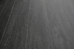 Black SPC Rigid Core Vinyl Flooring Anti Slip Non Faded Color Dry Backing