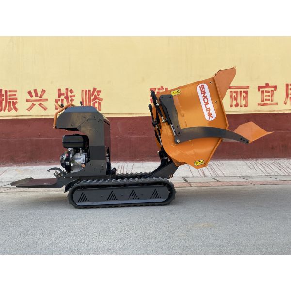 High Tip Mini Dumper Manual Digger 0.5t Gasoline Engine