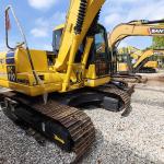 11Ton Second Hand Komatsu Excavator PC110-7 2.8km/H Excavators Used For Lifting