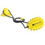 Teeth Cleaning TPR Dog Toothbrush Toys With Elastic Interactive Toys Pet